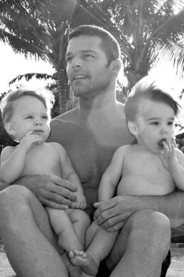 Hijos de Ricky Martin