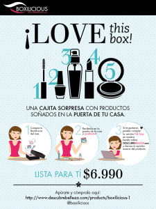 Read more about the article ¡¡Concurso muy Femenino!! Gana una Boxilicious: Cajita Sorpresa de Belleza @Boxilicious