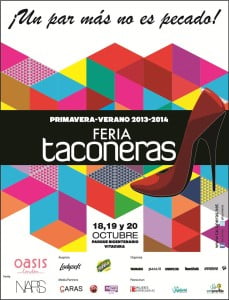 Read more about the article ¡¡Gana entradas para #FeriadeZapatos @Taconeras y conoce las novedades de esta Temporada!!