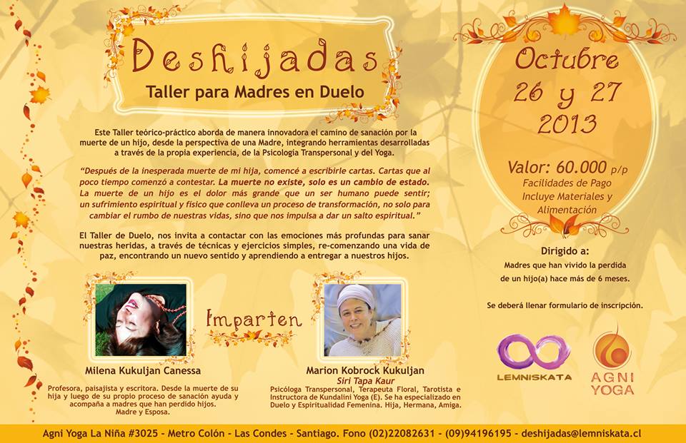 You are currently viewing Este fin de semana: Taller para Madres en Duelo