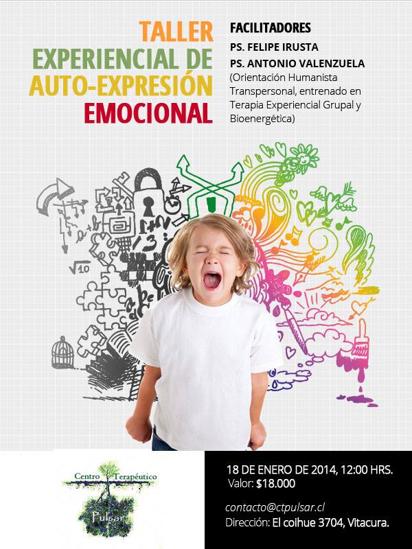 Read more about the article Taller Experiencial de Auto-Expresión Emocional