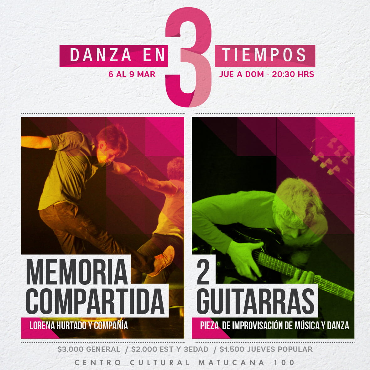 You are currently viewing La danza y las guitarras se unen en @Matucana100