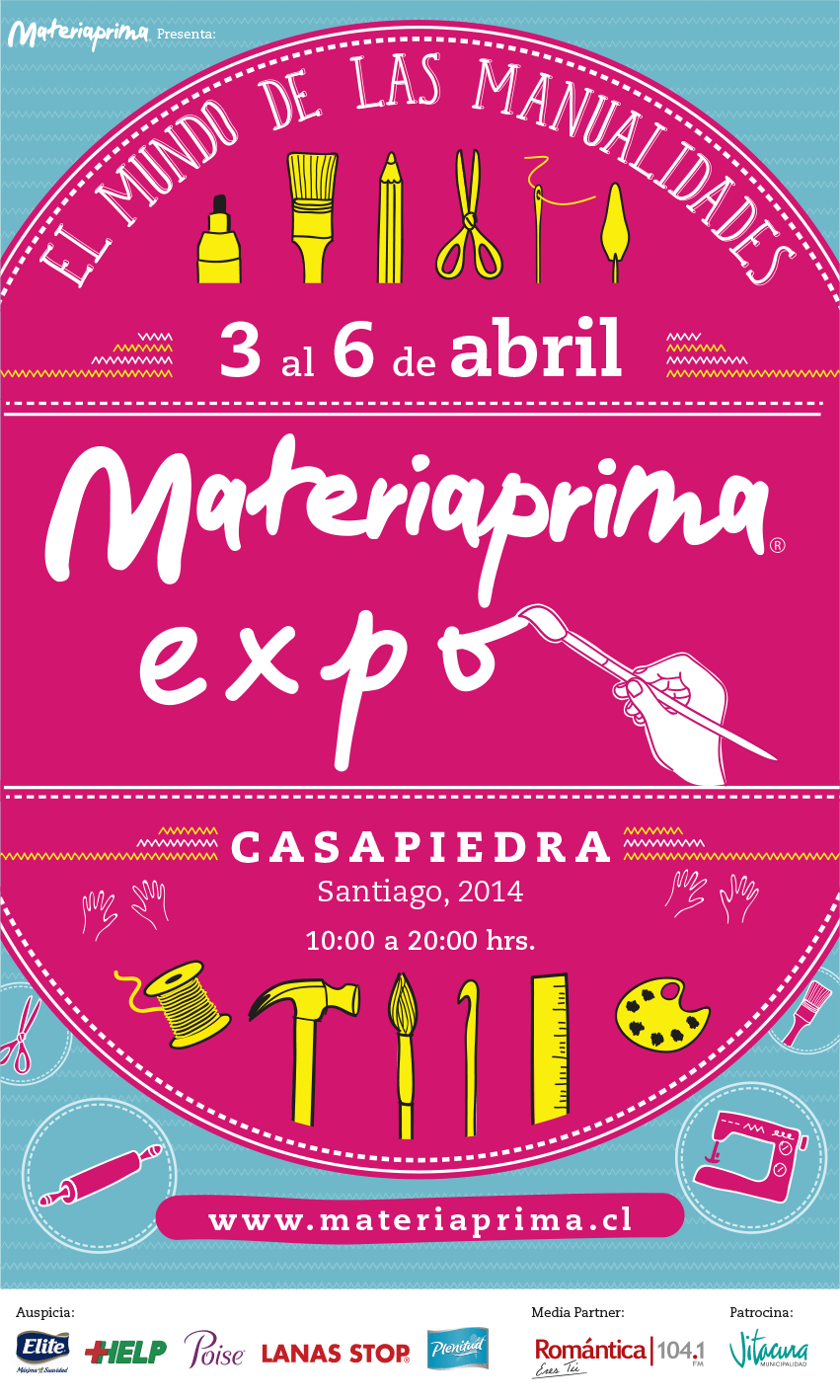 You are currently viewing Expo Materia Prima: EL HAND MADE ESTÁ DE MODA @tumateriaprima