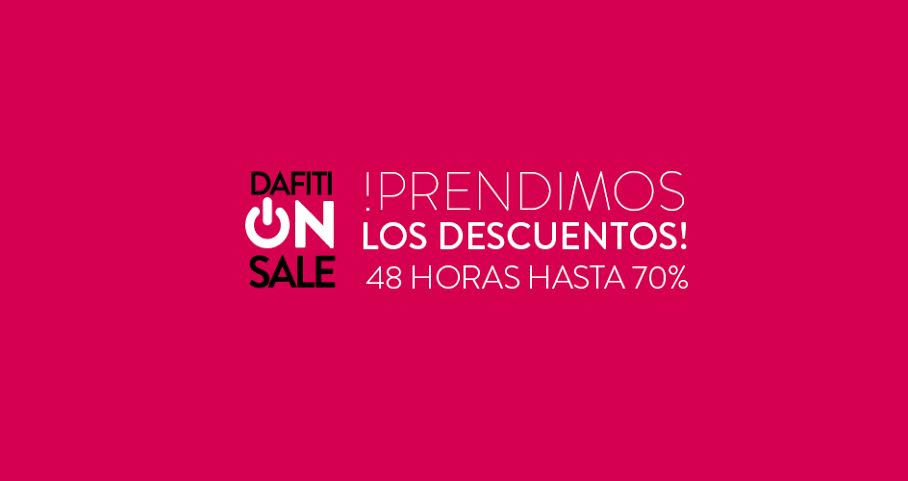 You are currently viewing Imperdible! Dafiti 48 horas On sale hasta 70% de descuento!! @dafiti_cl