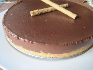 Read more about the article ¡EXQUISITO y Fácil de hacer! Mousse de Chocolate con base de Galletas
