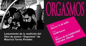 Read more about the article Lanzamiento Libro de poemas “ORGASMOS”