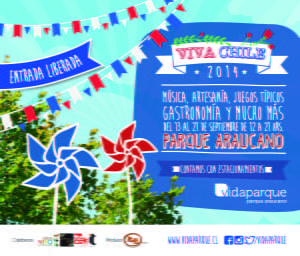 Read more about the article Vida Parque presenta Fiesta Dieciochera: “Viva Chile 2014”