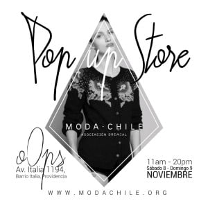 Read more about the article Primer Pop Up Store de indumentaria nacional @moda_chile