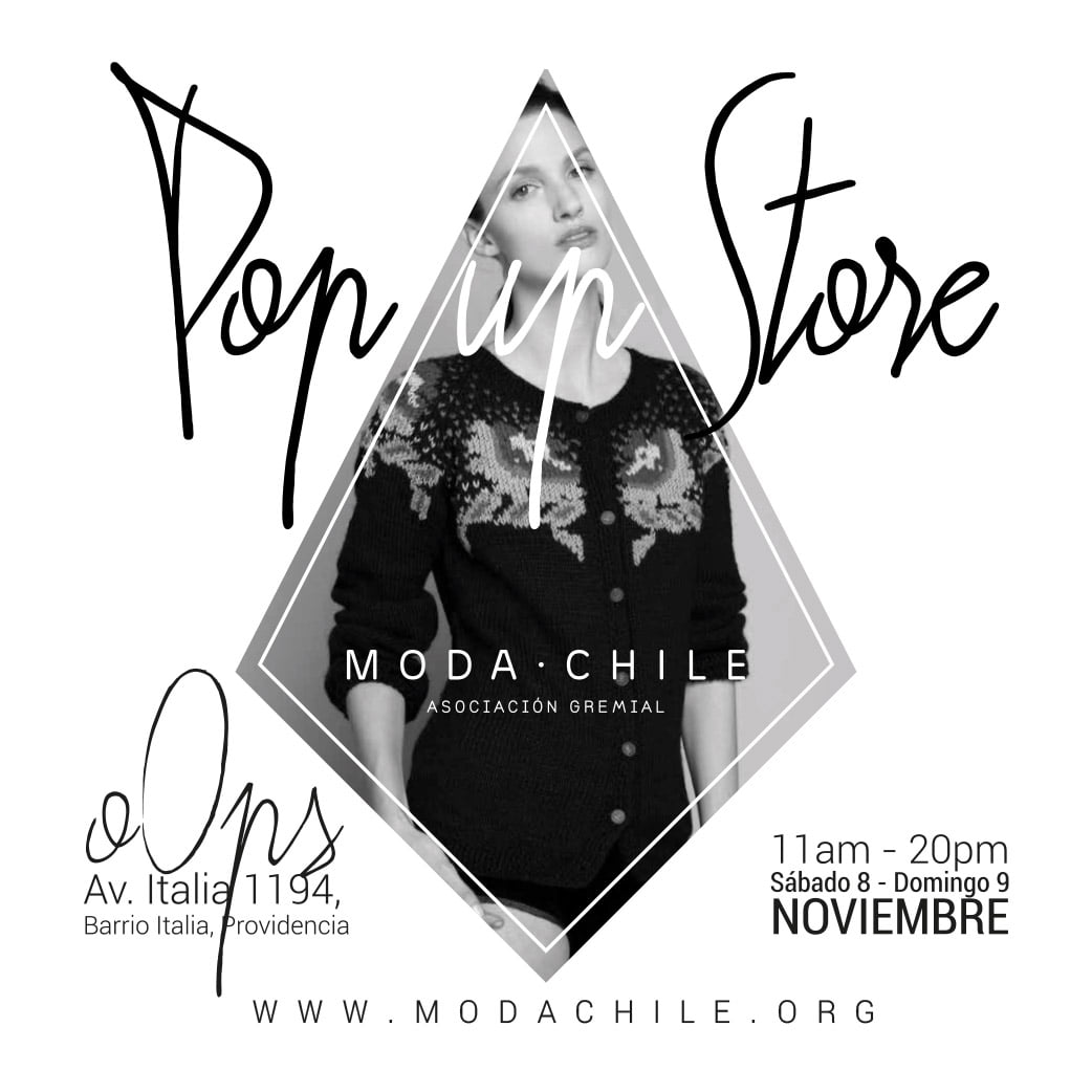You are currently viewing Primer Pop Up Store de indumentaria nacional @moda_chile