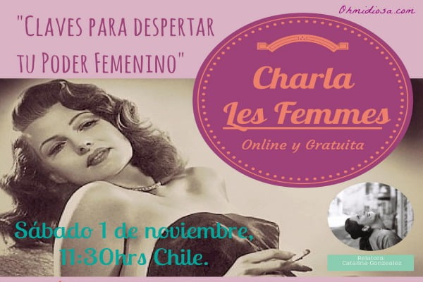 Read more about the article Charla Online y Gratuita: “Claves para despertar tu Poder Femenino” de @ohmidiosa