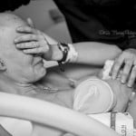 Lindas imágenes de una mujer con cáncer de mama y su hijo recién nacido