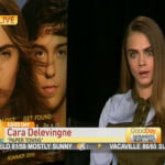 Cara Delevigne incómoda en entrevista de programa