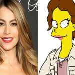 Sofía Vergara será una guapa profesora en Los Simpsons