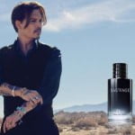 El look salvaje de Johnny Depp para el perfume de Dior