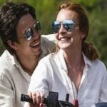 La feroz pelea entre Lindsay Lohan y su novio en una playa