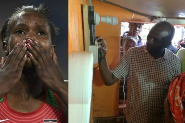 You are currently viewing La medallista de oro que llevó la electricidad a su aldea en Kenia