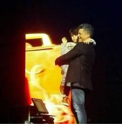 Read more about the article Alejandro Sanz termina su gira Sirope con su hijo Dylan en brazos