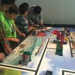 Entretenidas actividades para los niños en la VI Bienal de Diseño