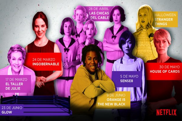 You are currently viewing Netflix anuncia series originales con mujeres auténticas que reinarán la pantalla durante el 2017