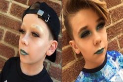 Read more about the article ¡Fuera estereotipos! Él es Jack, el niño que la rompe con sus tutoriales de maquillaje