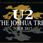 Se acerca U2 con The Joshua Tree Tour 2017