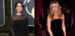 Read more about the article El tan esperado reencuentro entre Angelina Jolie y Jennifer Aniston en los Golden Globes