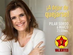 Read more about the article Pilar Sordo dará una charla gratuita a través de “Valientes”