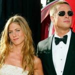 La historia detrás de la foto de Jennifer Aniston y Brad Pitt besándose que ha revolucionado internet