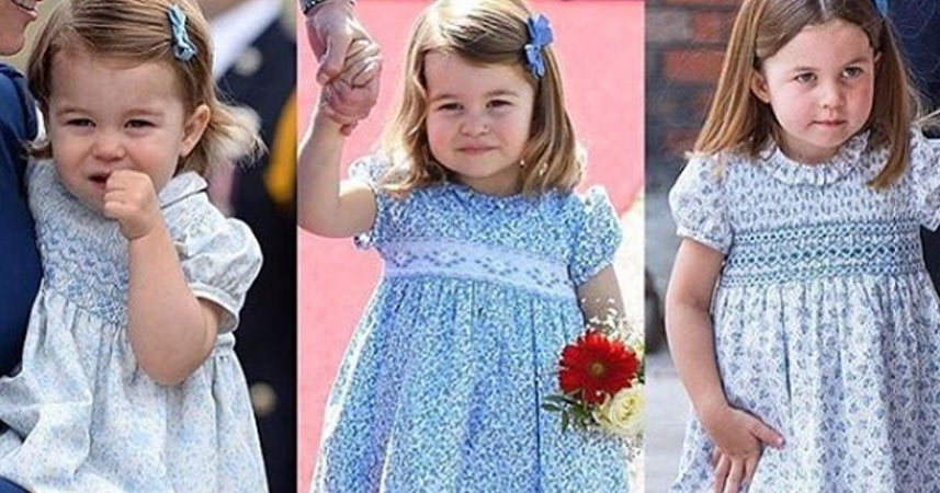 You are currently viewing Estas son las razones por la que la Princesa Charlotte solo usa vestidos