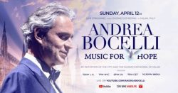 Read more about the article Este Domingo Pascual podrás escuchar a Andrea Bocelli, en directo, desde el Duomo de Milán