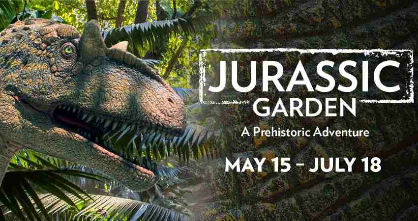 You are currently viewing Fairchild trae al mundo prehistórico a Miami con Jurassic Garden