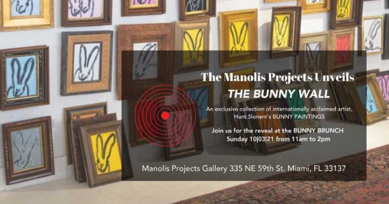Read more about the article Manolis Projects presenta “BUNNY WALL” de Hunt Slonem el domingo 3 de octubre