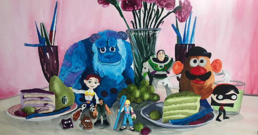 You are currently viewing Artistas chilenos celebrarán Pixar Fest con obras inspiradas en la magia del icónico estudio de animación