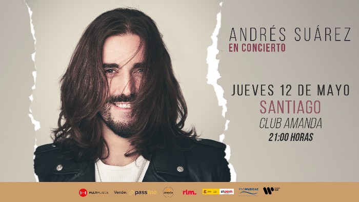 Read more about the article Andrés Suárez llega por primera vez a Chile con un concierto íntimo