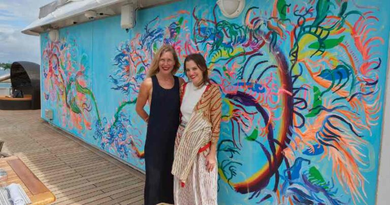 Read more about the article Fountainhead Arts de Miami presenta tercer mural a bordo de Star Legend de Windstar Cruises