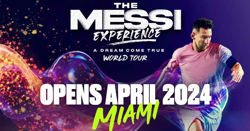 You are currently viewing La Vida y Carrera de Leo Messi Cobra Vida en “The Messi Experience” de Miami