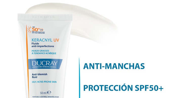 You are currently viewing Ducray presenta KERACNYL UV Fluido fotoprotector facial para pieles grasas con tendencia acneica